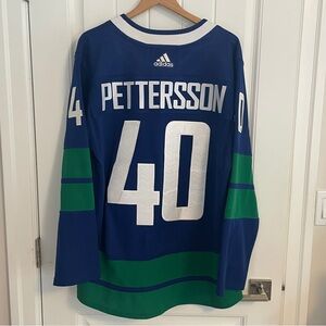 Authentic Adidas Vancouver Canucks Elias Pettersson 3rd Jersey Size 50 Medium